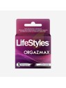 LIFESTYLES ORGAZMAX  X 3