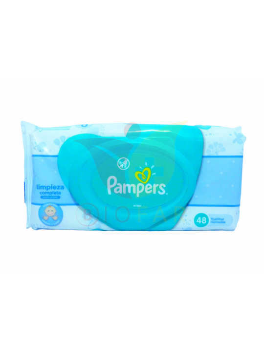 PAMPERS TOALLAS HUMEDAS FRESH CLEAN X48