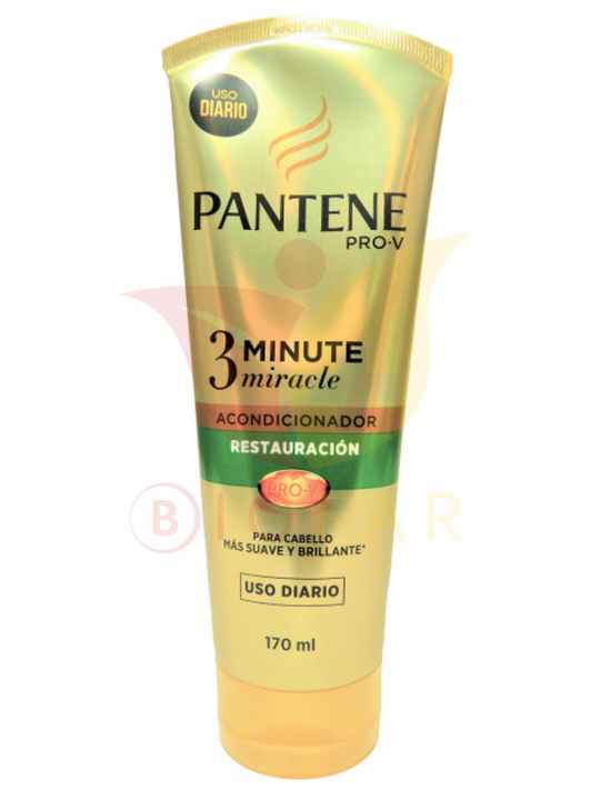 PANTENE CREMA TRAT 3 MINUTOS 170 ML RESTAURACION