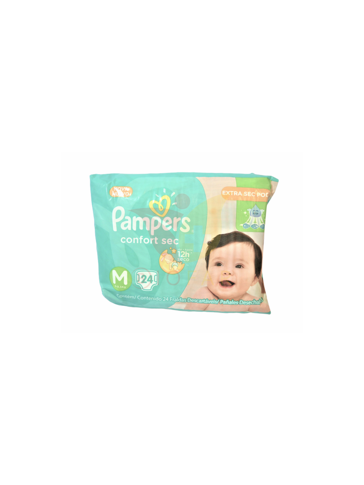 PAMPERS CONFORT SEC M X24