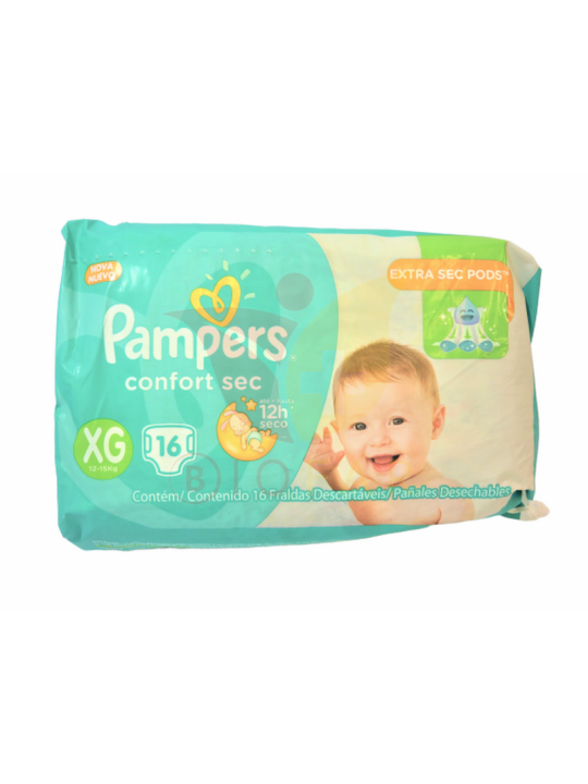 PAMPERS CONFORT SEC XG X16