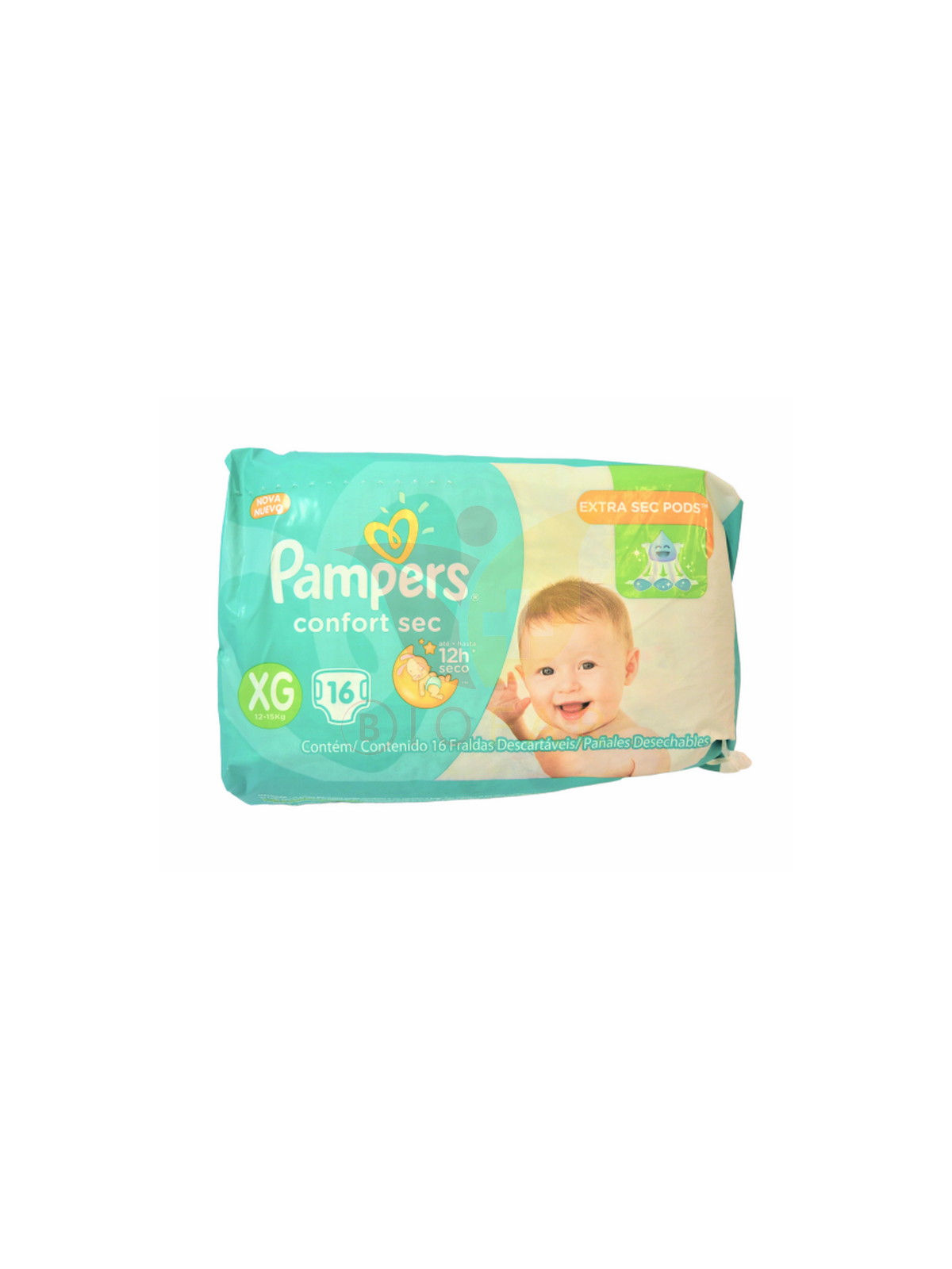 PAMPERS CONFORT SEC XG X16