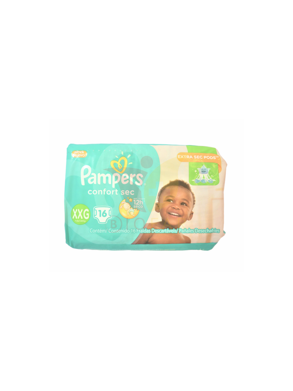 PAMPERS CONFORT SEC XXG X16