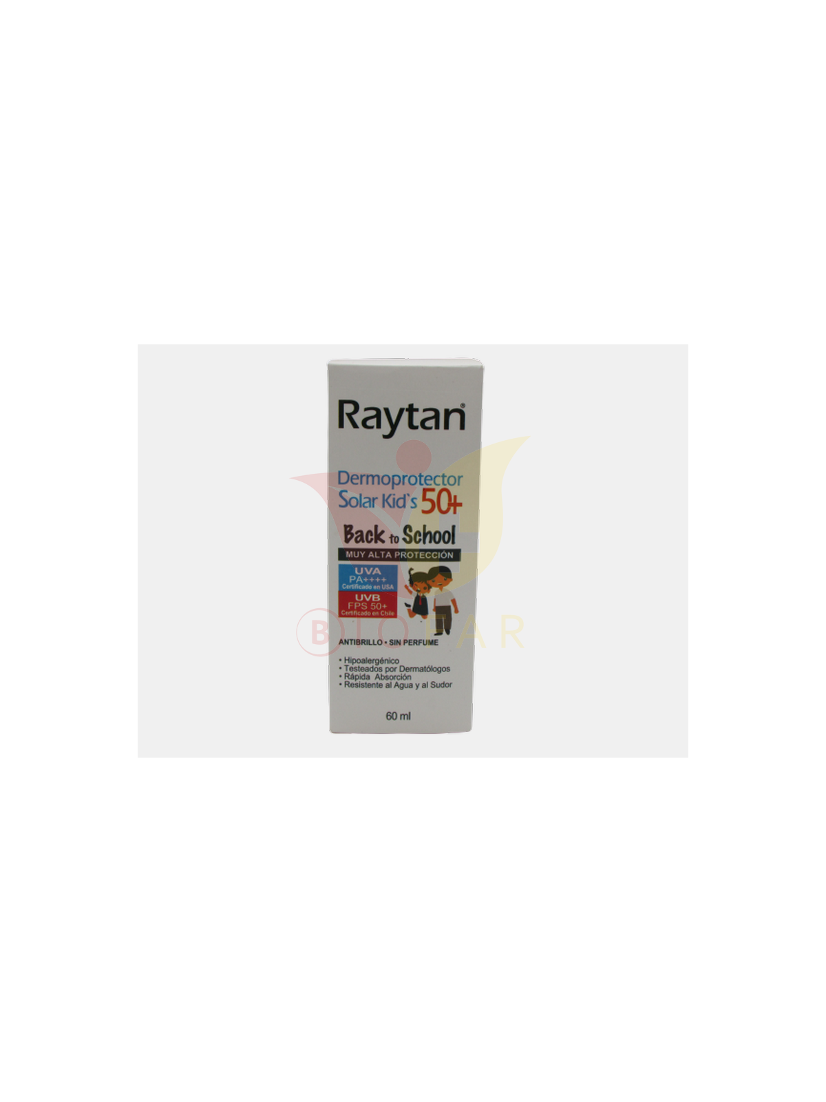 RAYTAN DERMOPROTECTOR SOLAR KIDS F/50 60ML