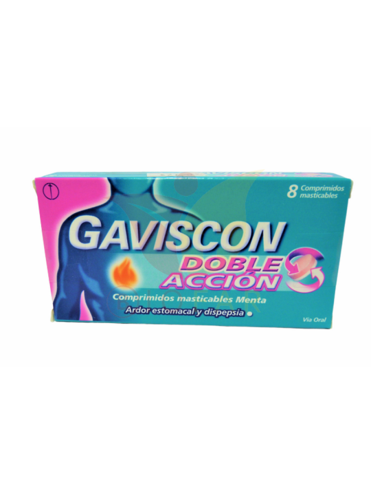 GAVISCON DOBLE ACCION X8COM.