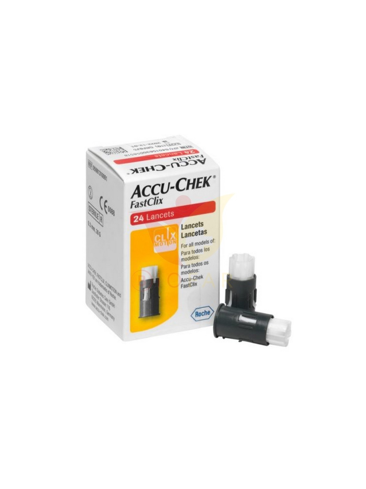 ACCU-CHEK FASTCLIX LANCETAS X 24 UNID