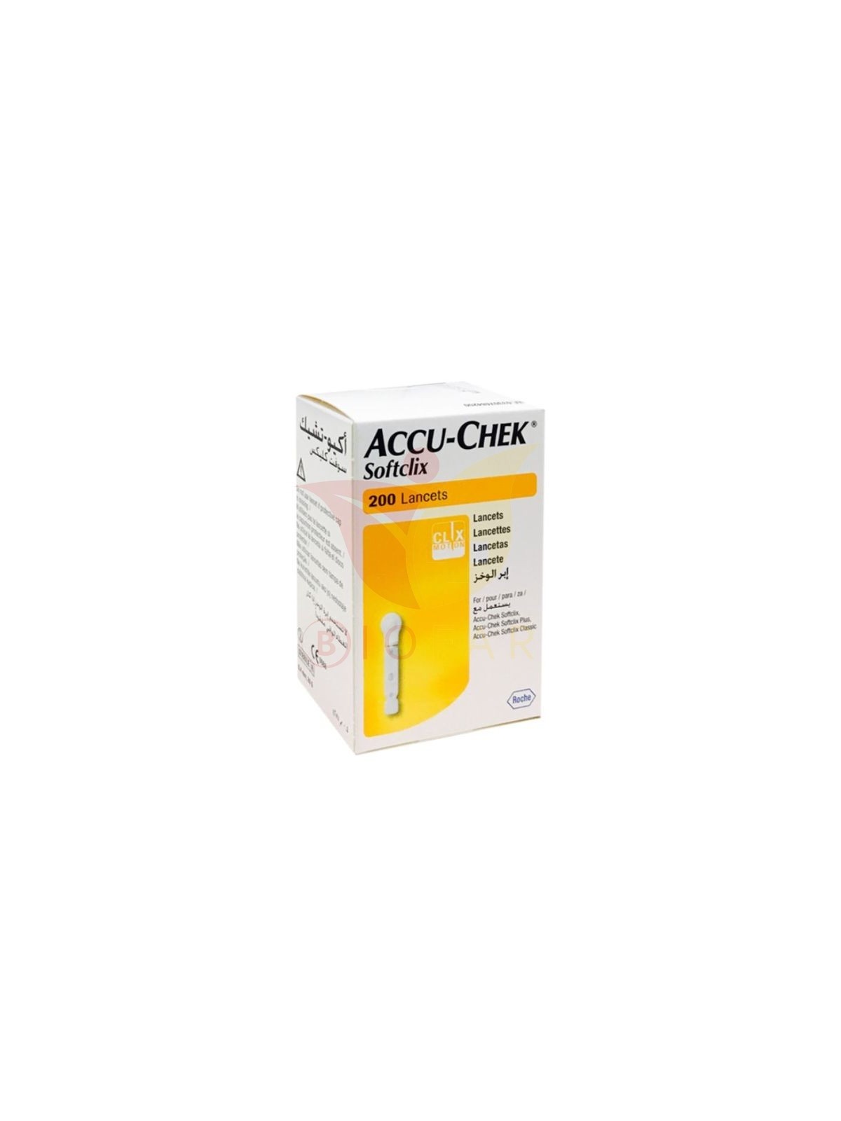 ACCU-CHEK SOFTCLIX LANCETAS X 200 UNID