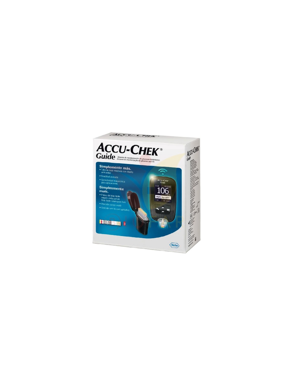 ACCU-CHEK KIT GUIDE GLUCOMETRO