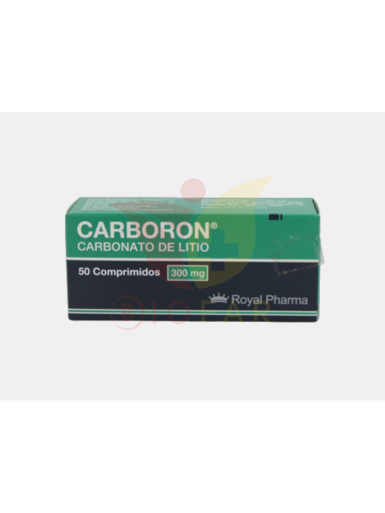 CARBORON 300mg X 50COM.REC