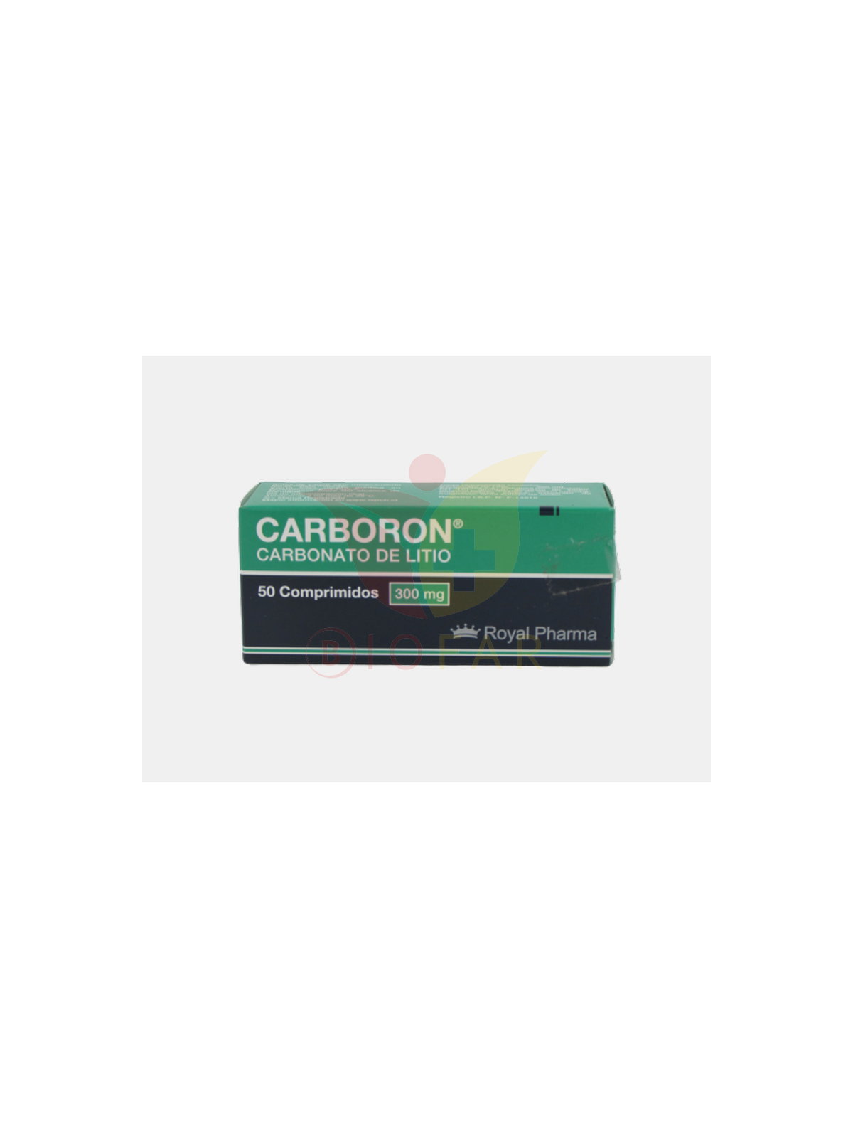 CARBORON 300mg X 50COM.REC