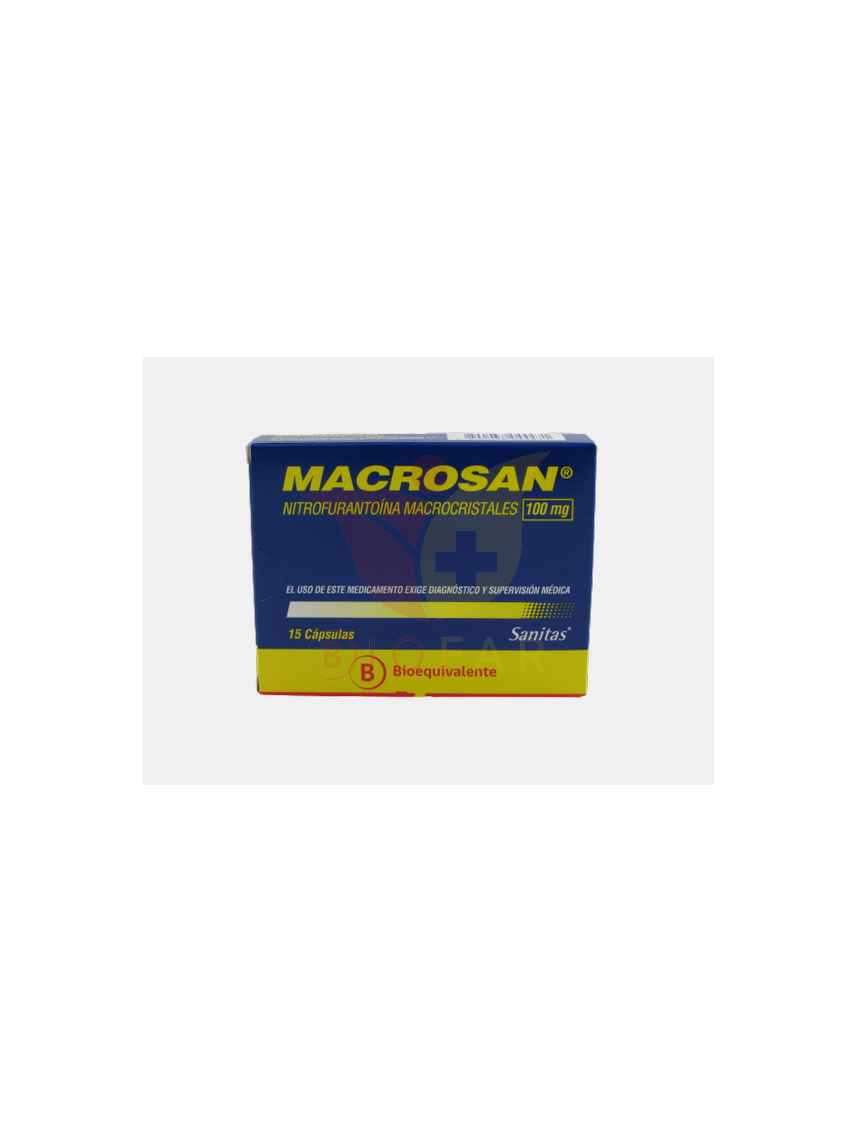 MACROSAN CAP 100 MG X 15 CAPSULAS