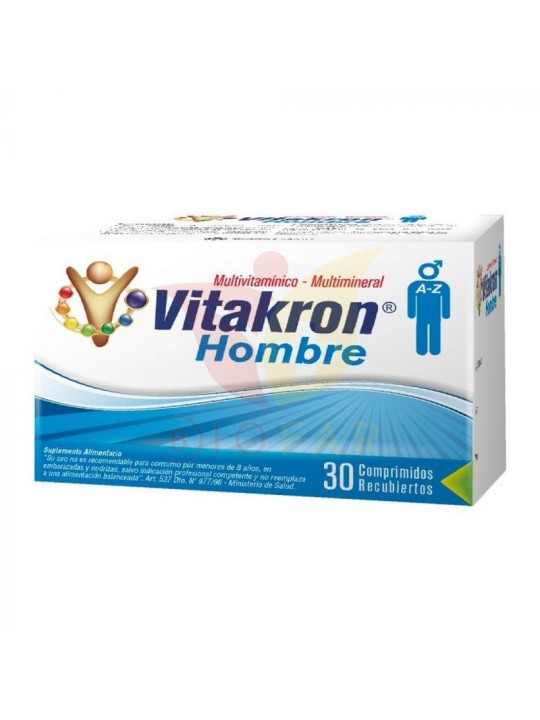 VITAKRON HOMBRE X 30 COM.REC