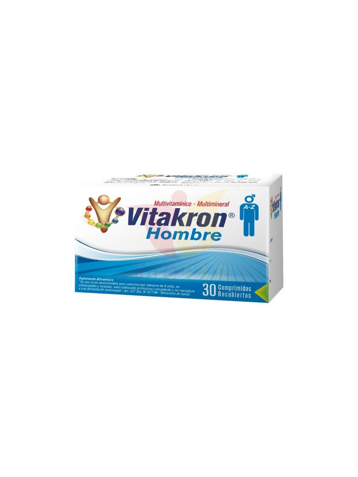 VITAKRON HOMBRE X 30 COM.REC