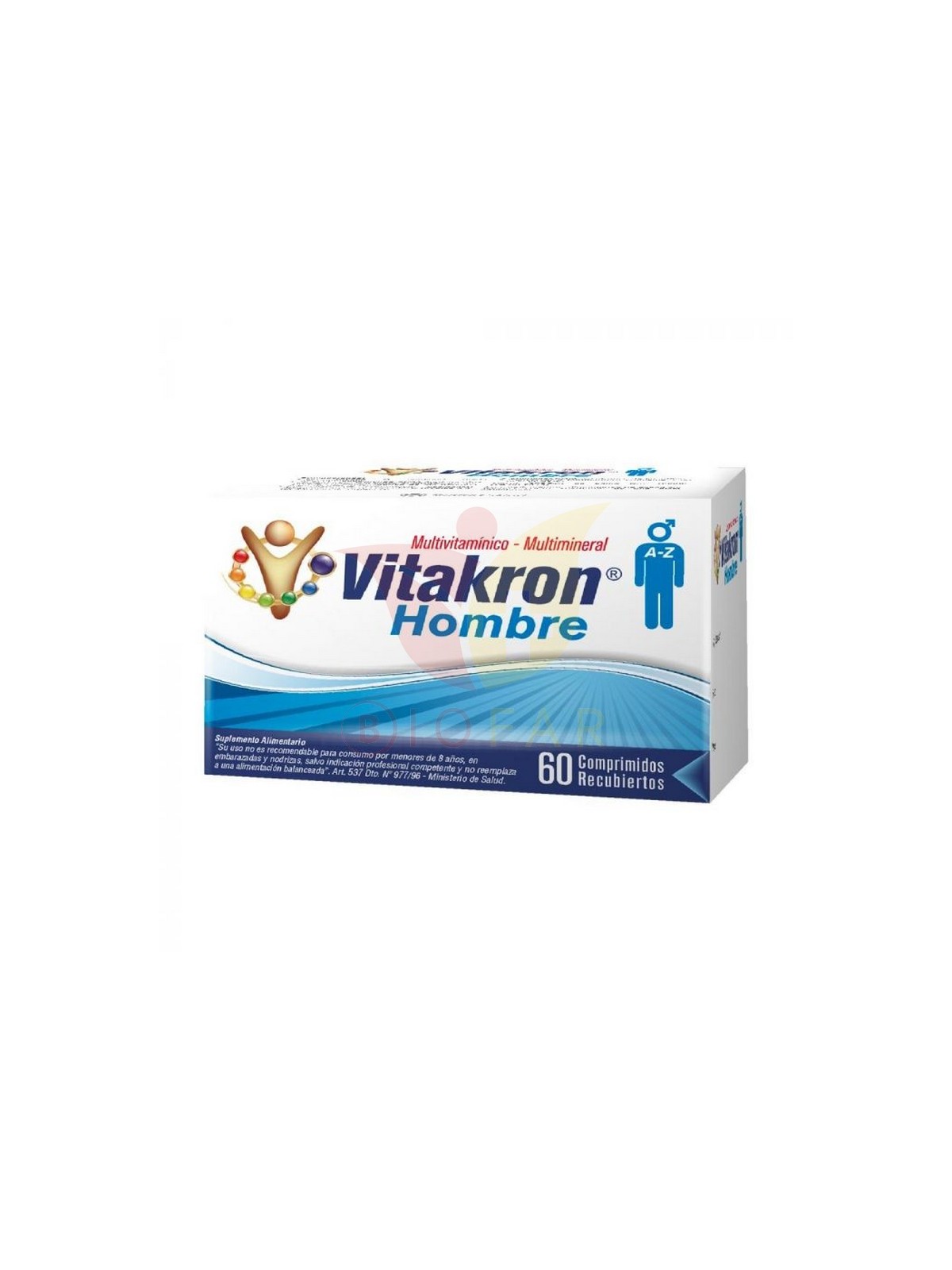 VITAKRON HOMBRE X 60 COM.REC