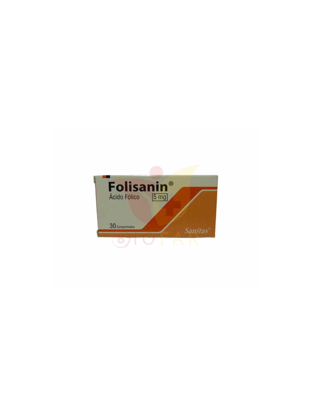 FOLISANIN 5mg X30COM.