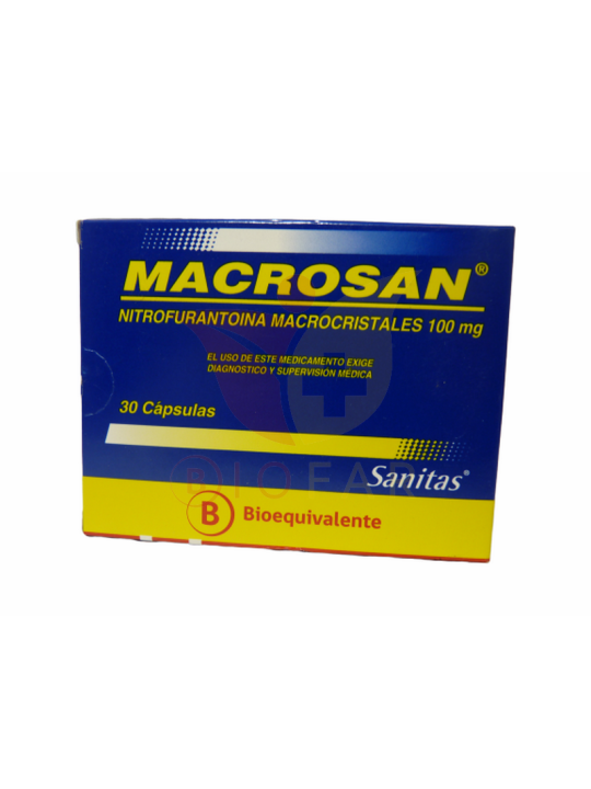 MACROSAN  100mg X30CAP.