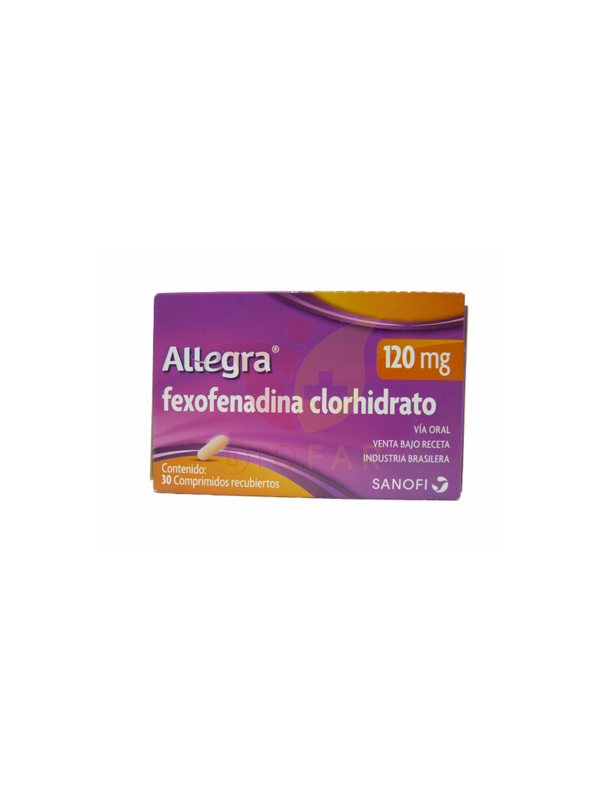 ALLEGRA 120mg X30COM.REC.