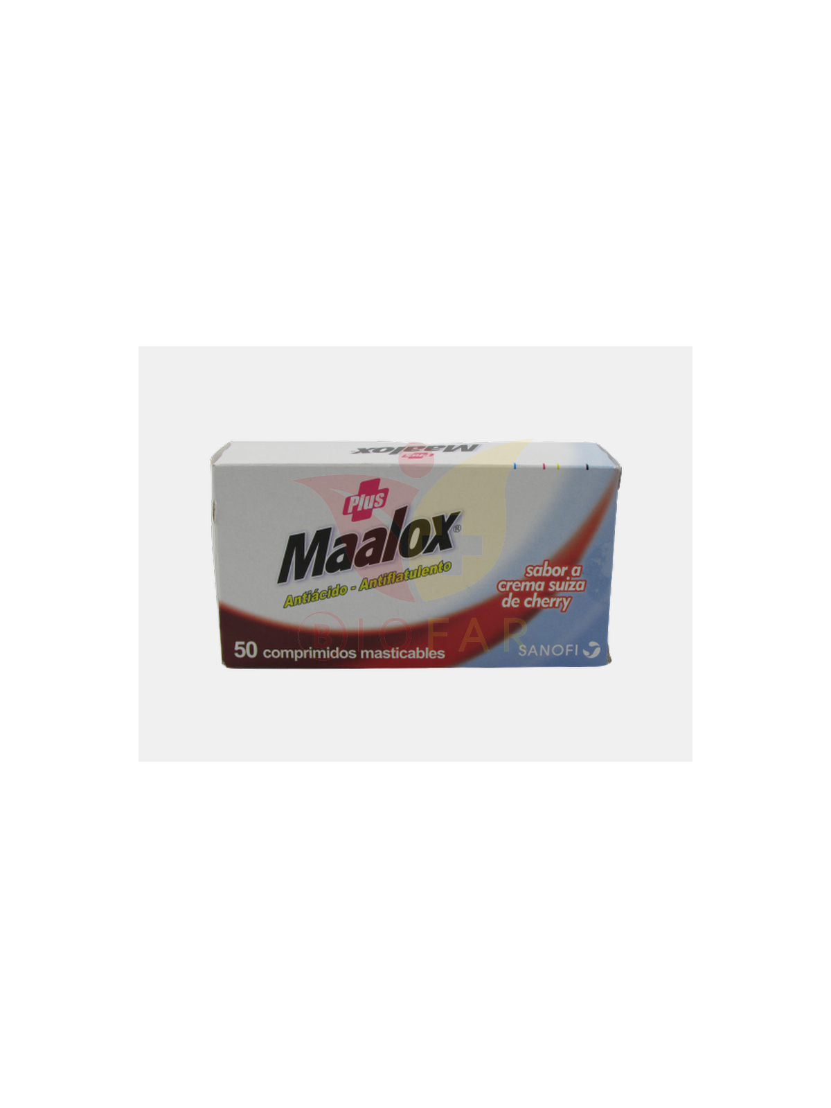 MAALOX PLUS CHERRY X50COM.MASTICABLES