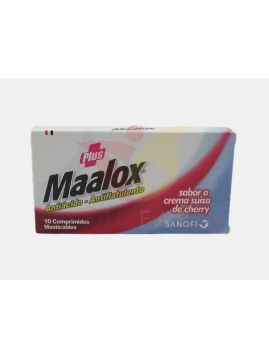 MAALOX PLUS CHERRY X10COM.MASTICABLES