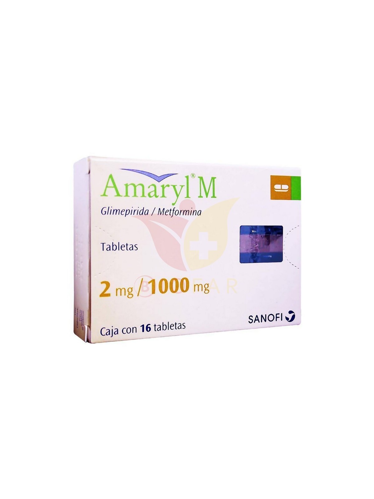 AMARYL M  2MG/1000 MG X 16 COM