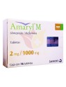 AMARYL M  2MG/1000 MG X 16 COM