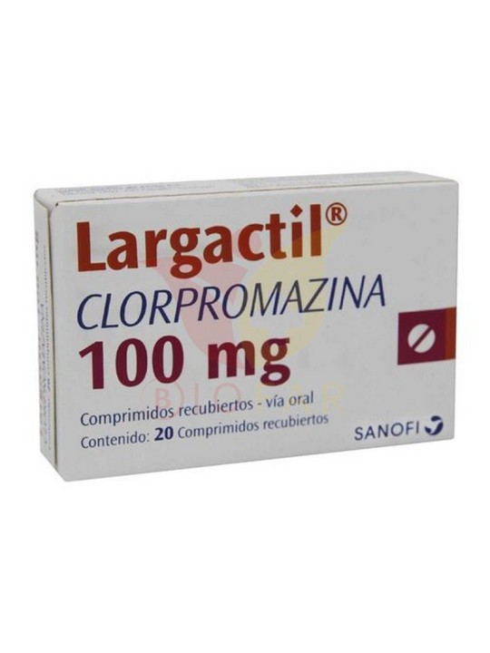 LARGACTIL 100MG X 20COM REC