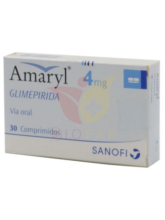 AMARYL  4 MG X 30 COM