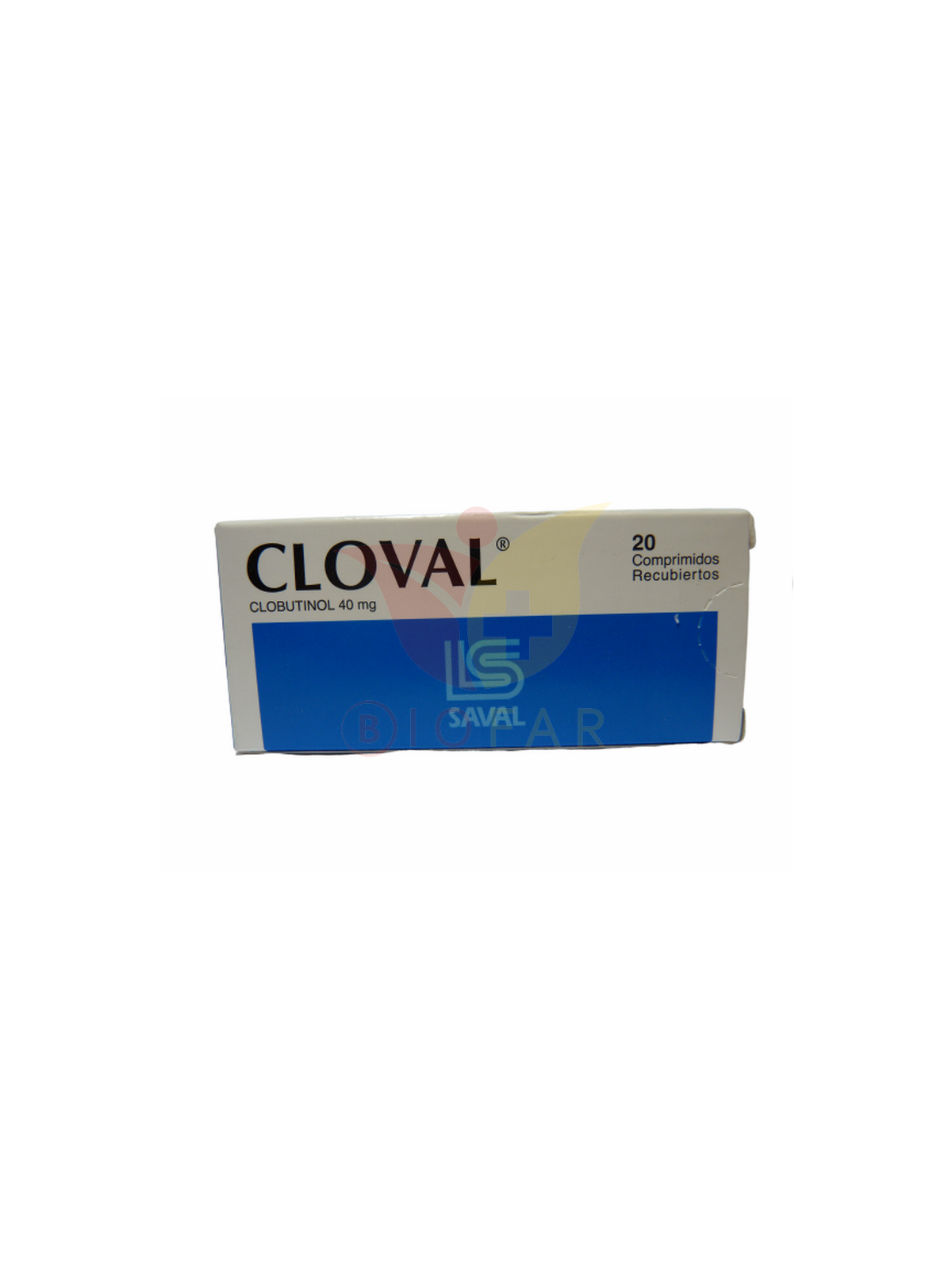 CLOVAL 40mg X20COM.