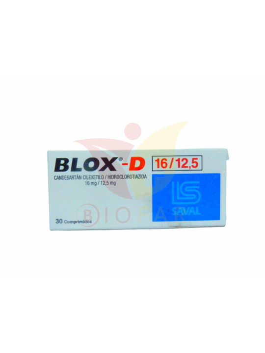 BLOX-D 16/12.5mg X 30COMP