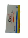 ZIVAL  5mg X40COM.REC.