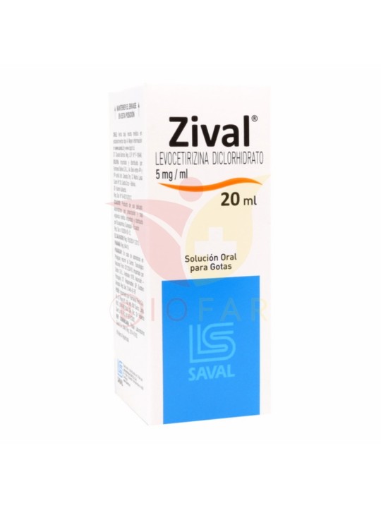 ZIVAL GTS.5MG/ML.20ML