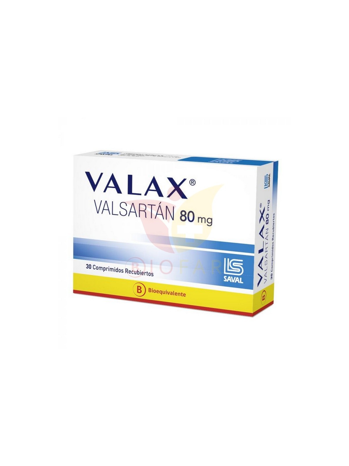 VALAX 80mg X30COM REC.