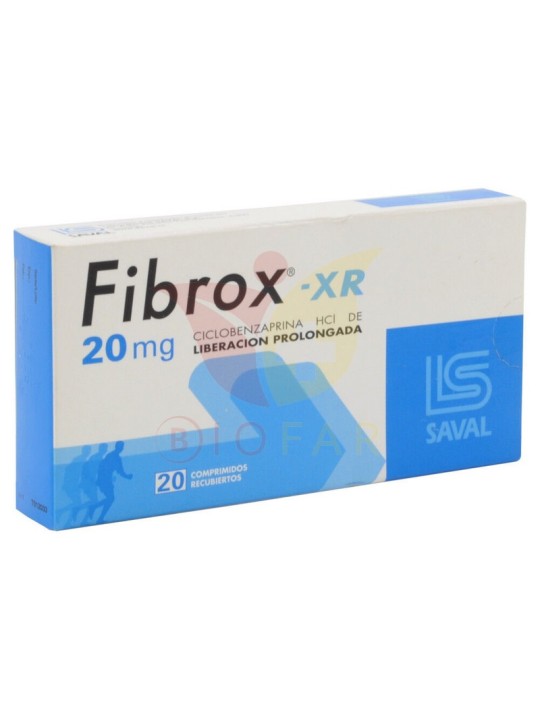 FIBROX - XR 20 MG X 20 COM