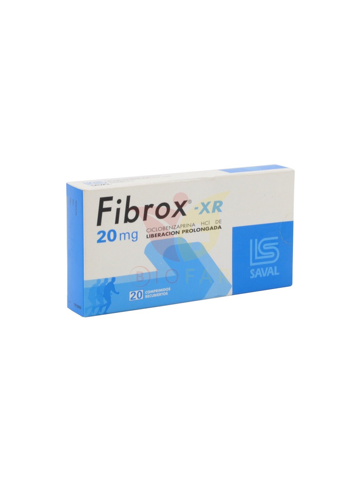 FIBROX - XR 20 MG X 20 COM