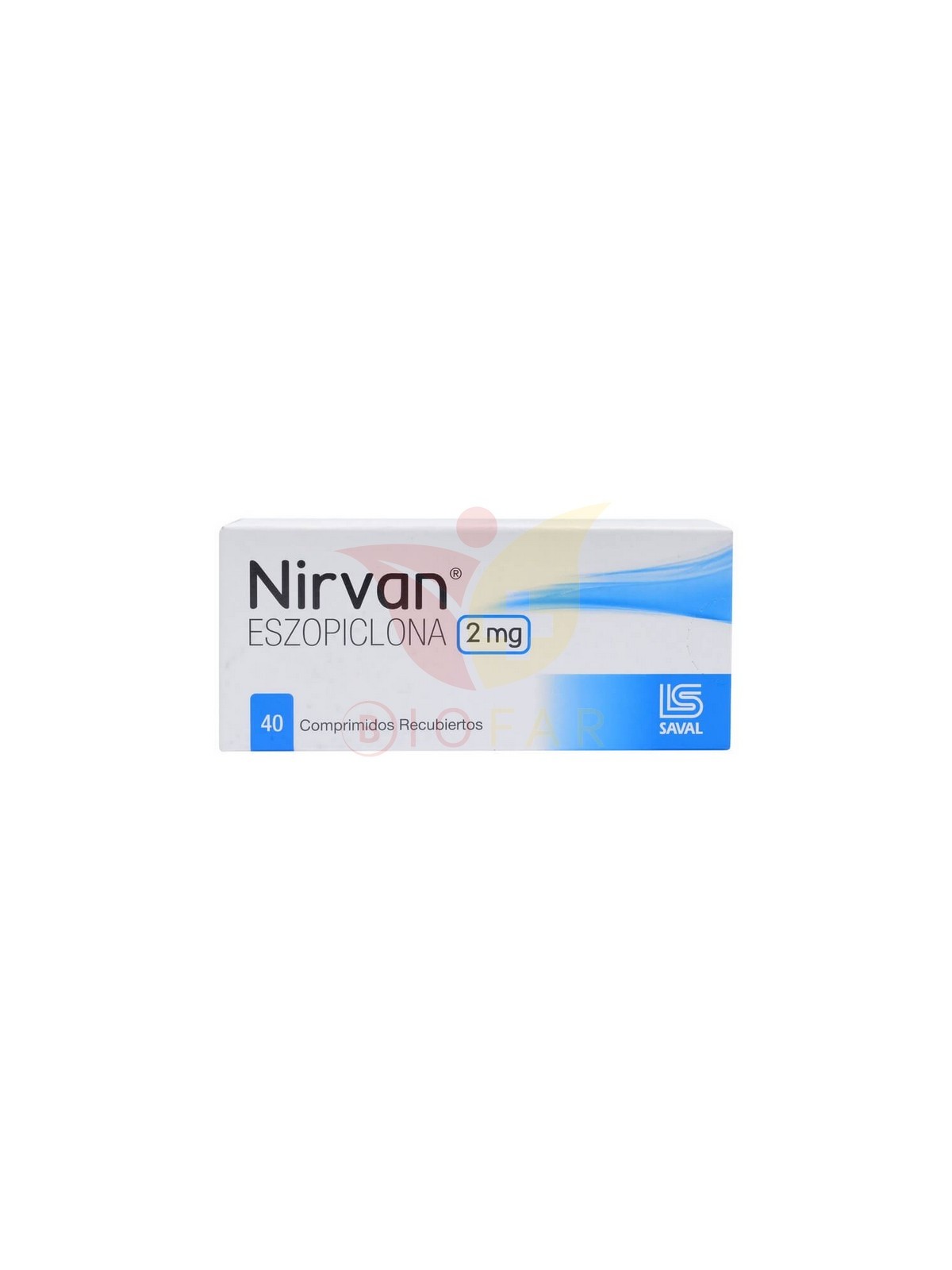 NIRVAN 2MG X 40 COM