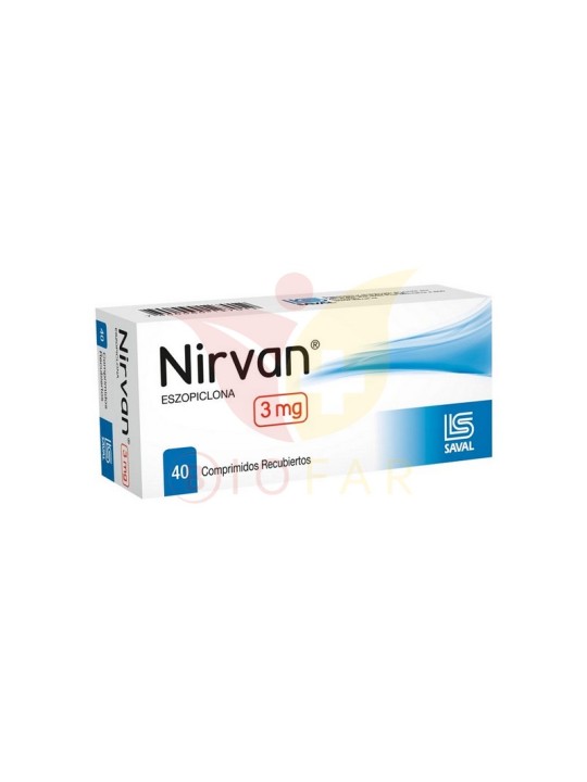 NIRVAN 3MG X 40 COM