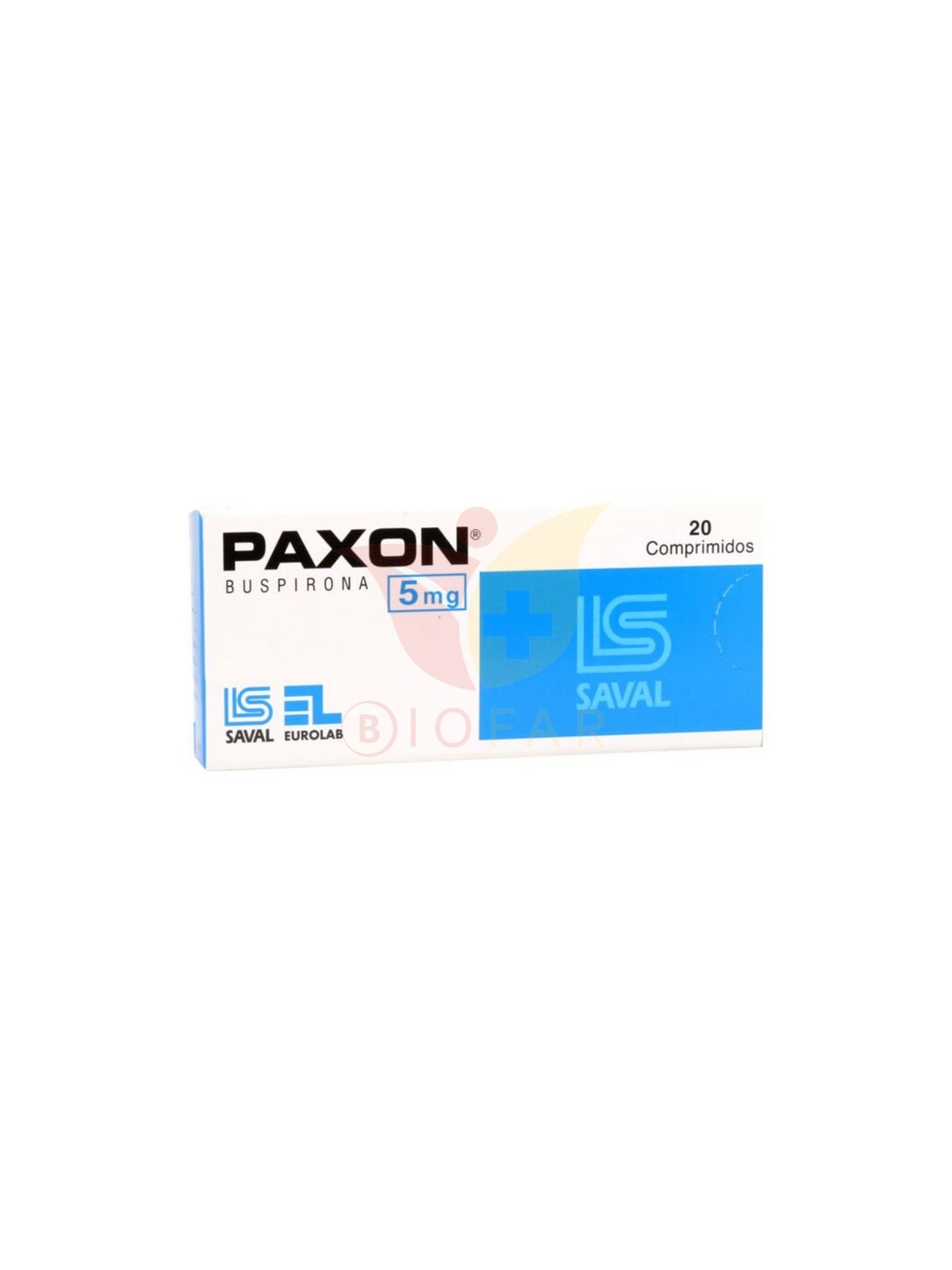 PAXON 5 MG X 20 COM