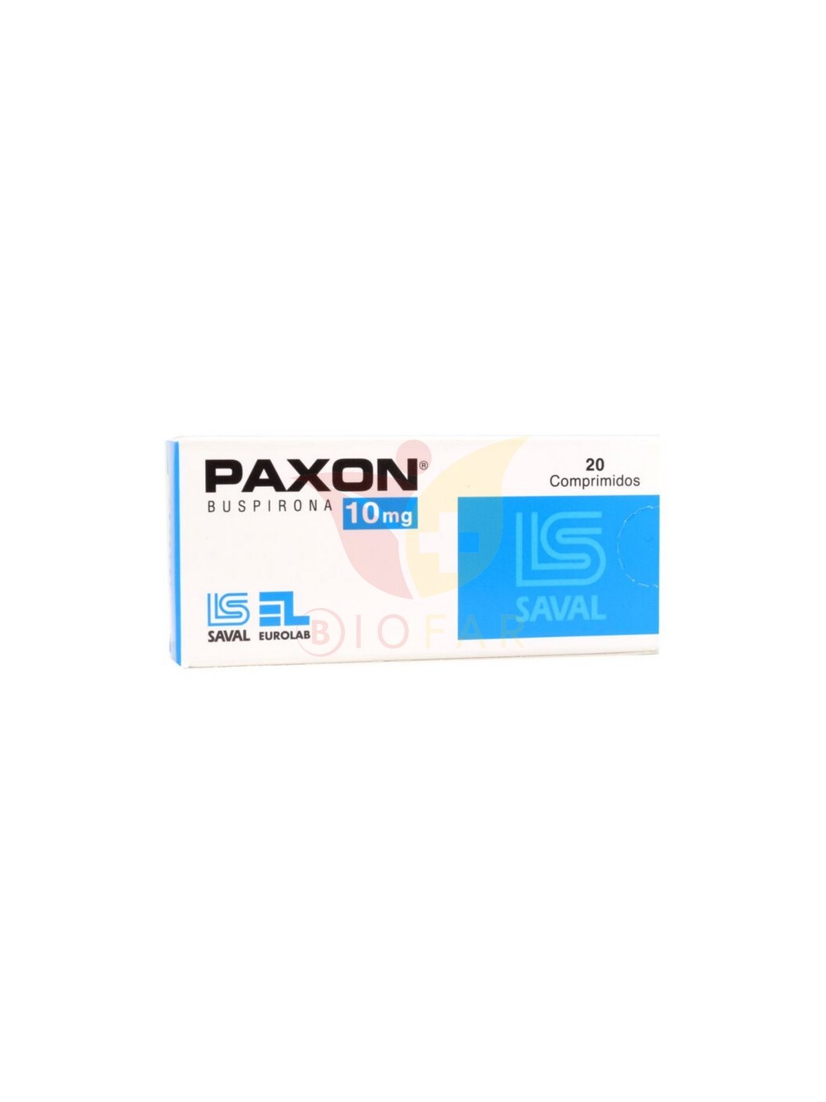 PAXON 10 MG X 20 COM