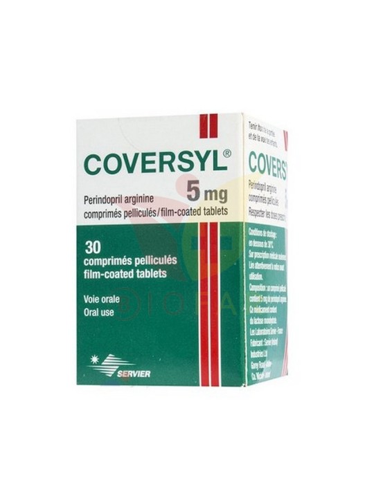 COVERSYL A 5 mg X 30 COM REC