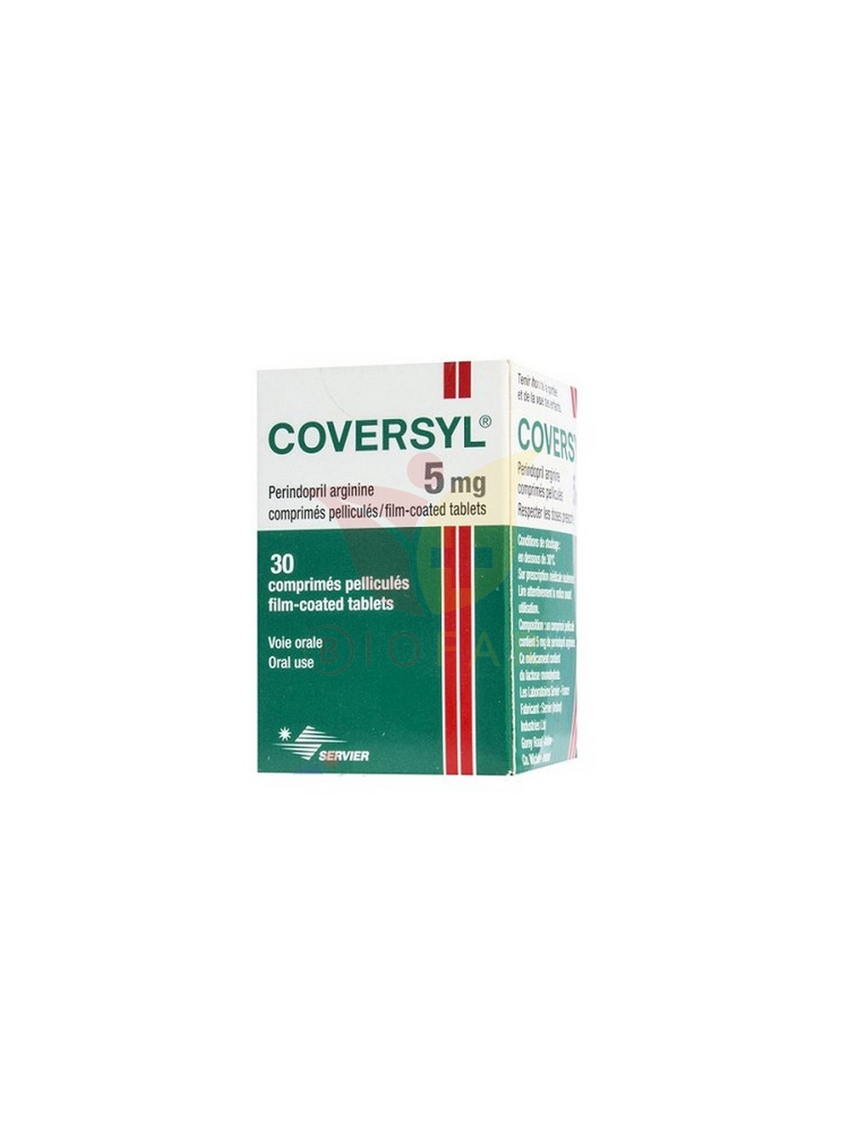 COVERSYL A 5 mg X 30 COM REC