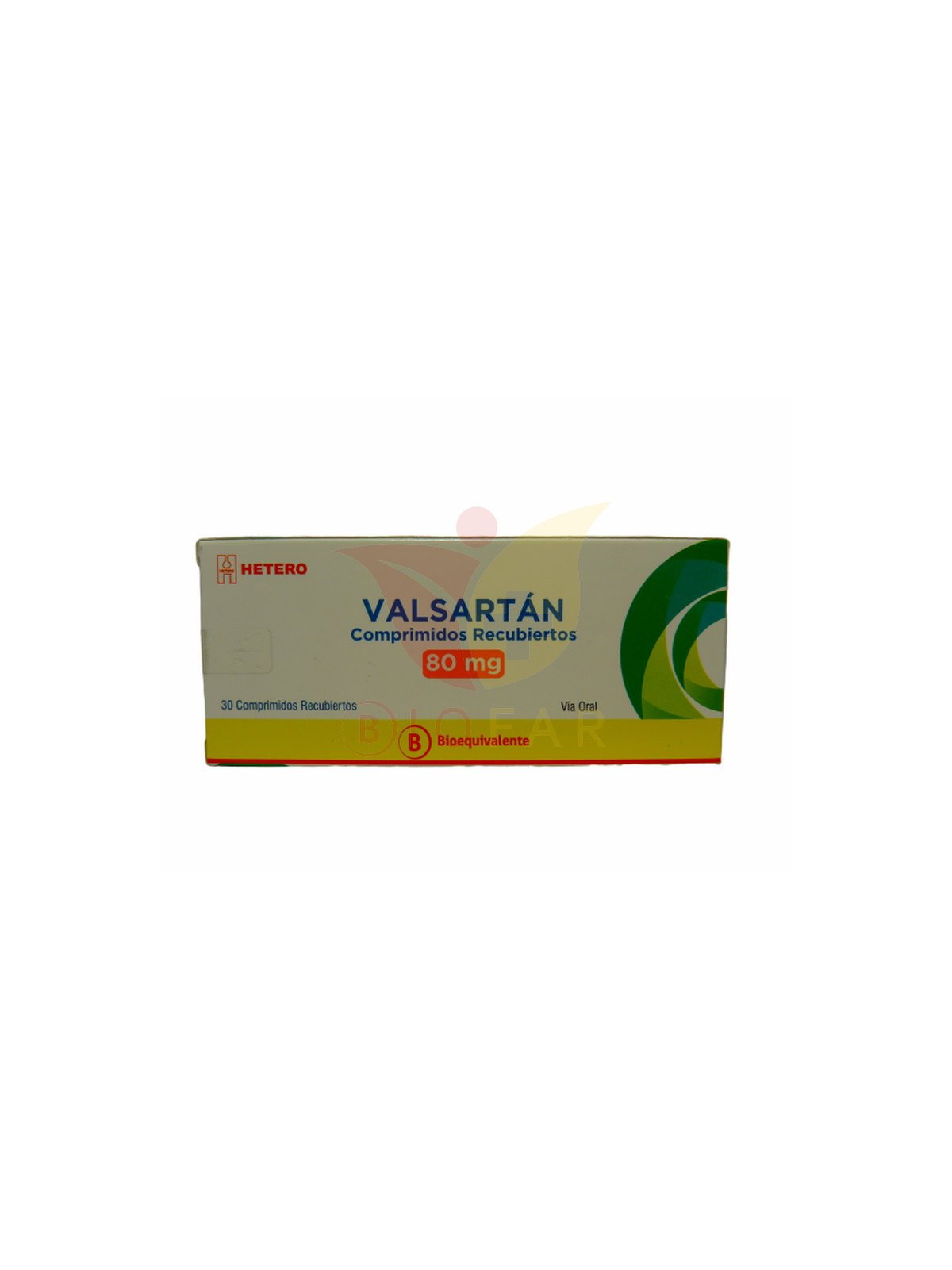 VALSARTAN 80mg X30COM