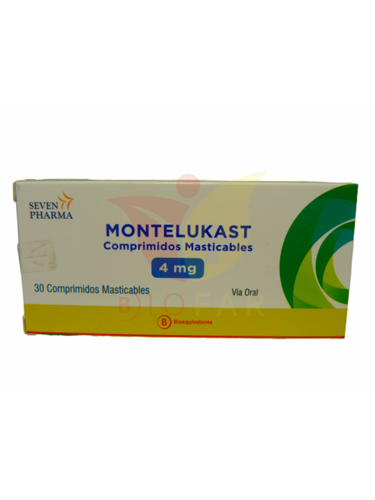 MONTELUKAST  4mg X 30COM