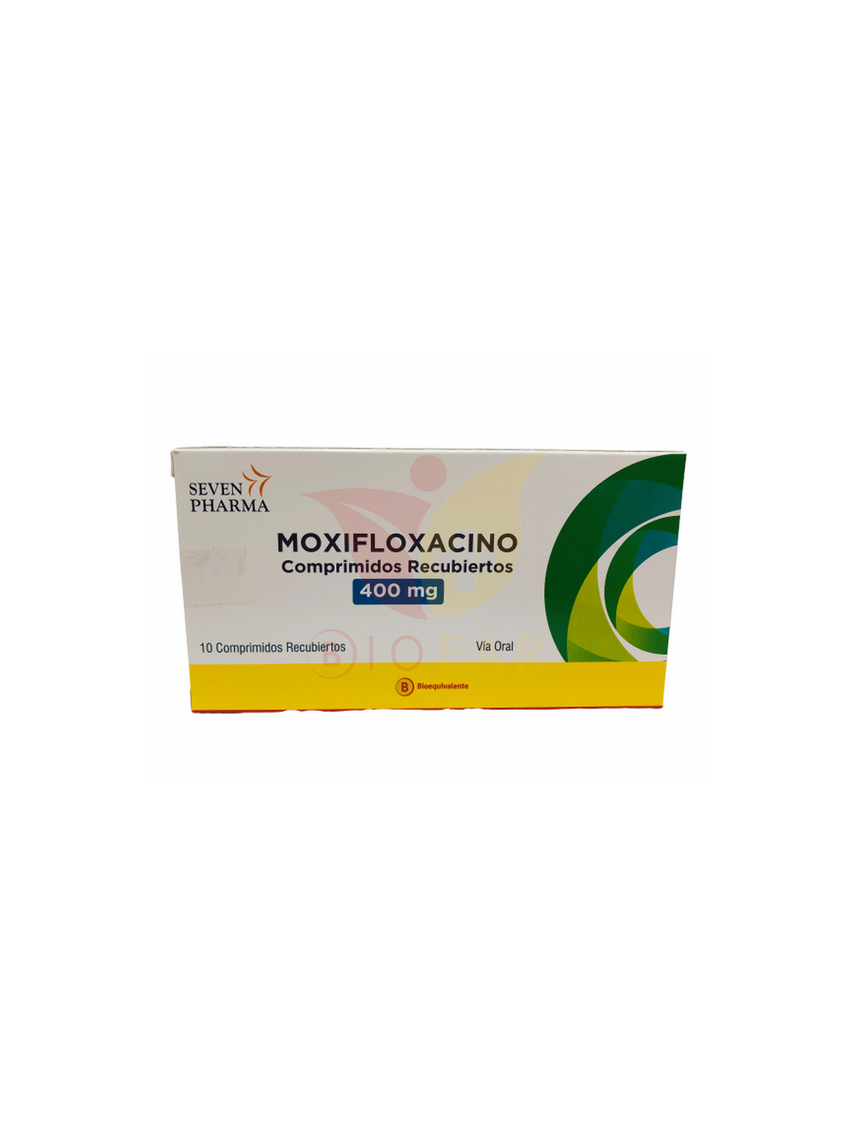 MOXIFLOXACINO 400mg X10COM.REC.