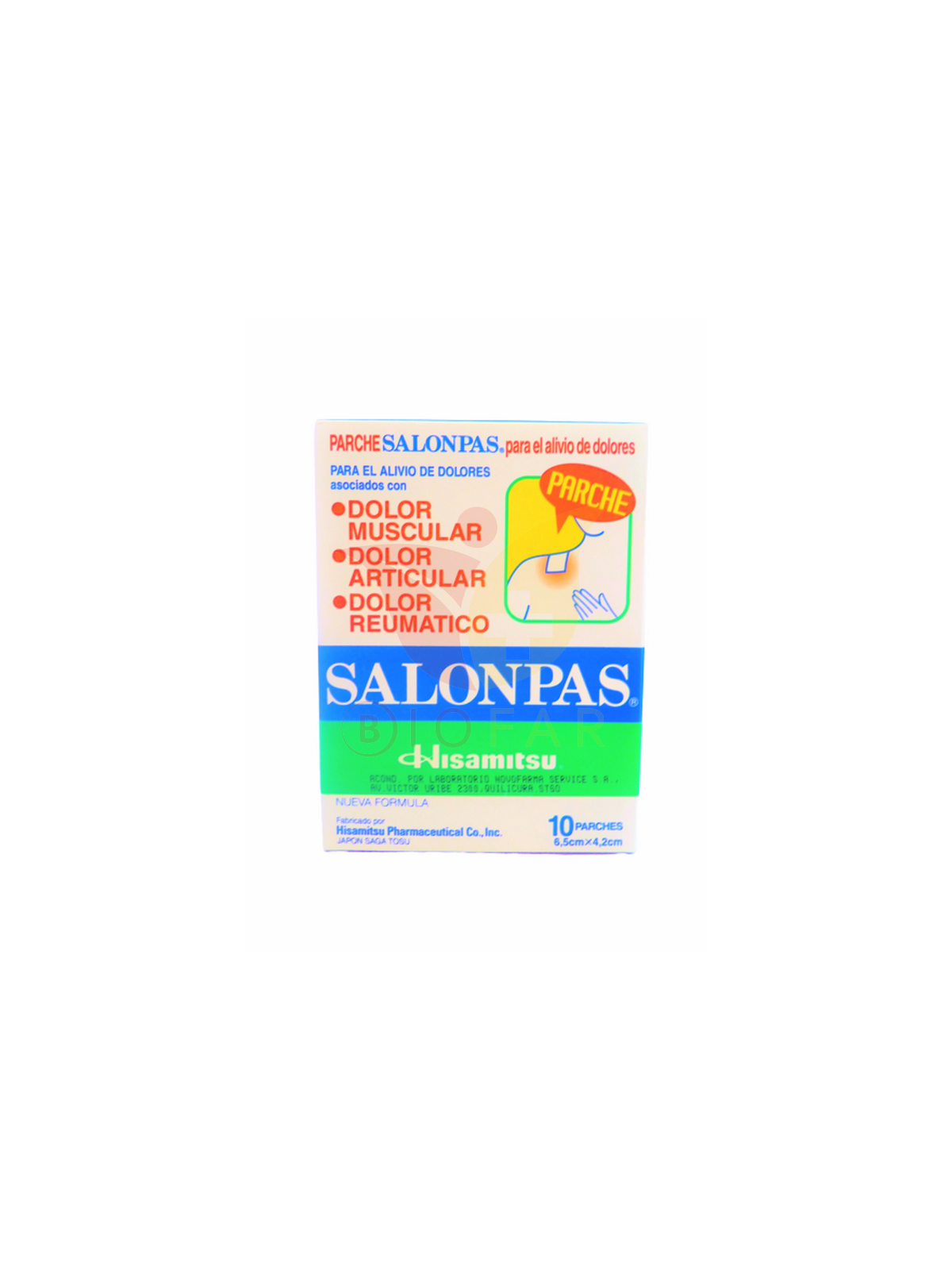 SALONPAS X10PCHE.