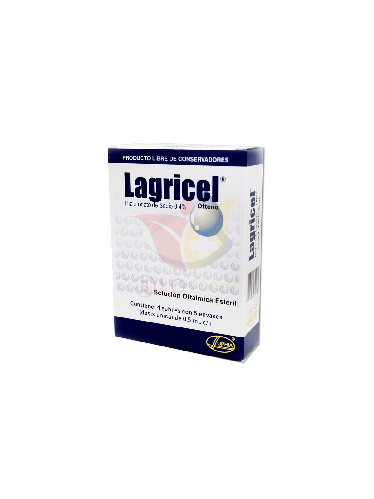 LAGRICEL SOL.OFT 0,4% X 20 DOSIS