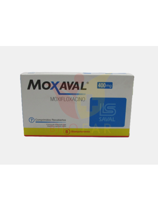 MOXAVAL COM.400MG. 7