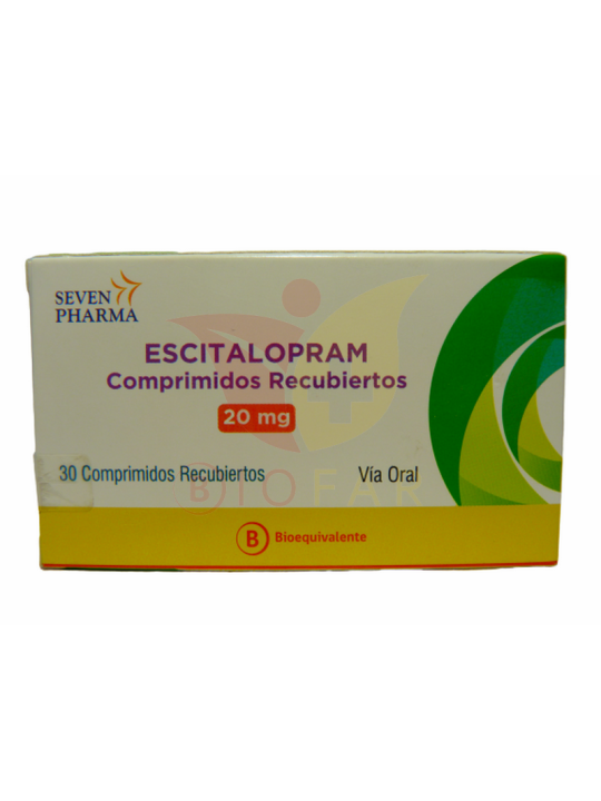 ESCITALOPRAM  20mg X30COM.REC.