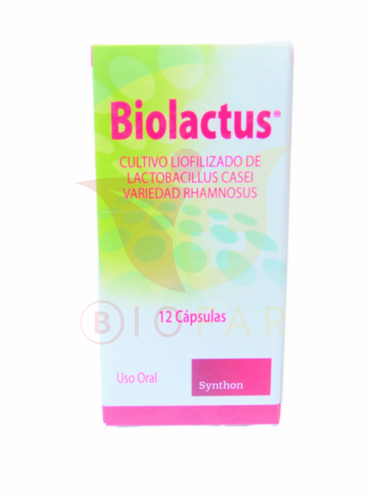 BIOLACTUS 250mg X12CAP.