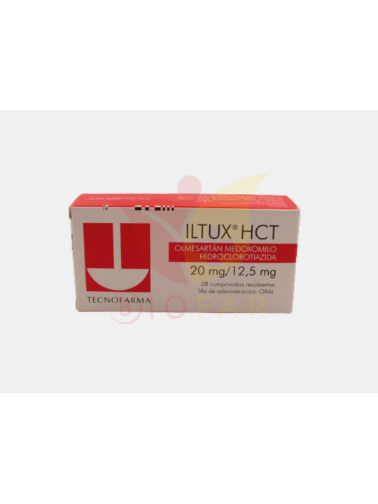 ILTUX HCT COM 20/12.5MG X 28