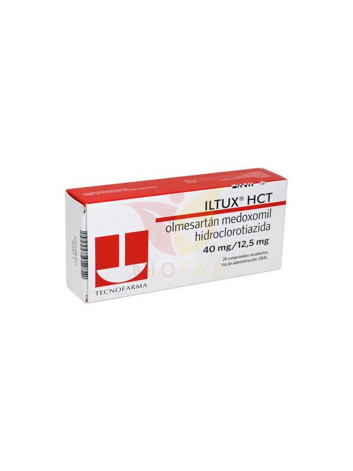 ILTUX HCT COM 40/12.5MG X 28